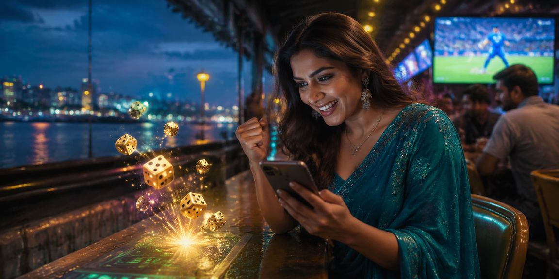 Live Casino game playing alongside cricket betting in Mumbai